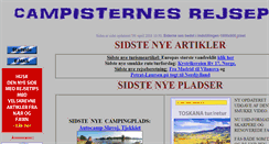 Desktop Screenshot of campisternes-rejseportal.eu
